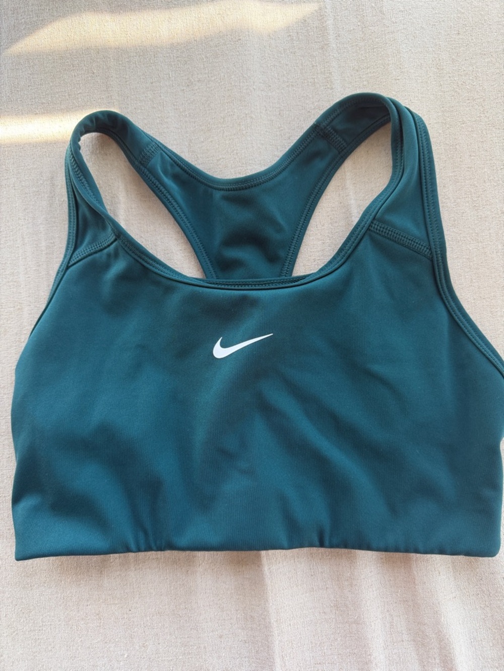 Nike Deep Teal/green Racerback Sports Bra
